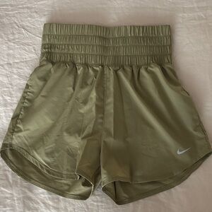 Nike Women's Sage Green Athletic Shorts
